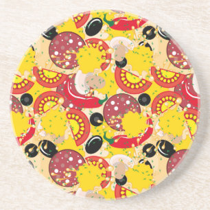 Pizza Drink Coaster