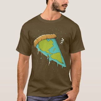 Pizza Earth by Tobe Fonseca T-Shirt