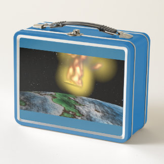 Pizza Entering Atmosphere Lunchbox