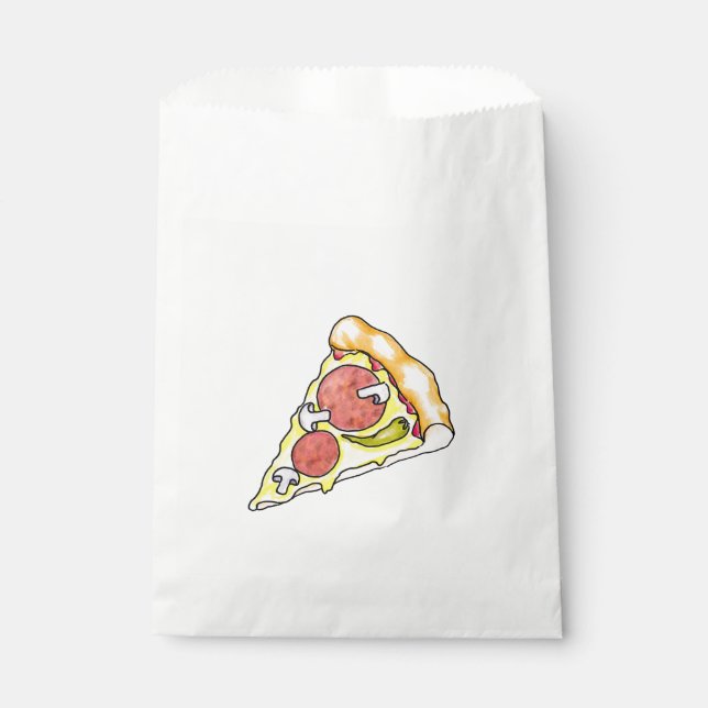 Pizza Favor Bag (Front)