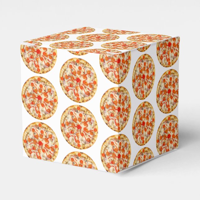 Pizza Favor Boxes (Front Side)