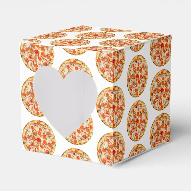 Pizza Favor Boxes (Front Side)