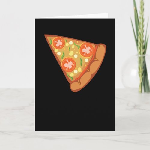 Pizza Favorite Food Card