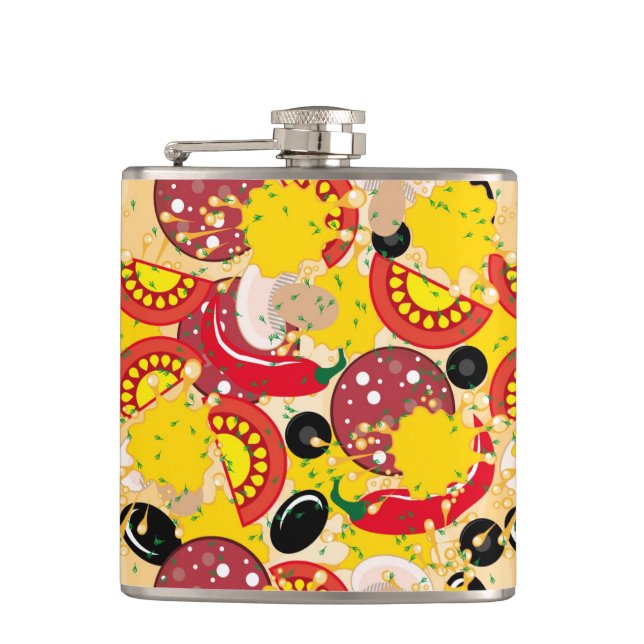 Pizza Flask (Front)