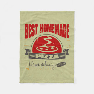 Pizza Fleece Blanket