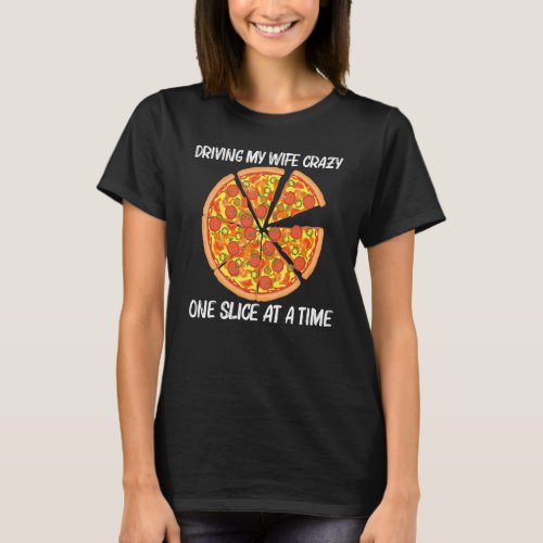 Pizza For Men Dad Boys Italian Pizza Slice Food T-Shirt