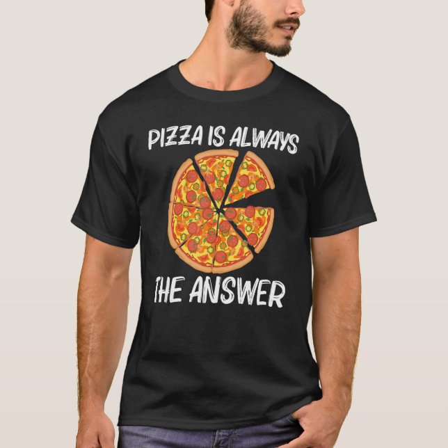 Pizza For Men Women Italian Pizza Slice Food  1 T-Shirt (Front)