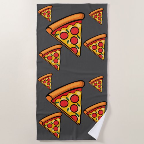Pizza Friday Design _ Beach Towel