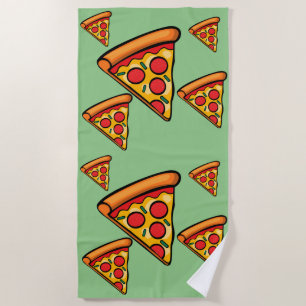Pizza Friday Design - Beach Towel
