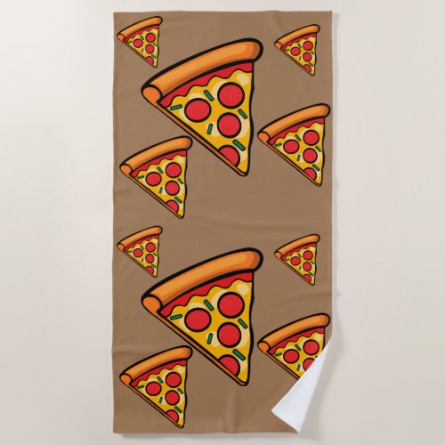 Pizza Friday Design _ Beach Towel