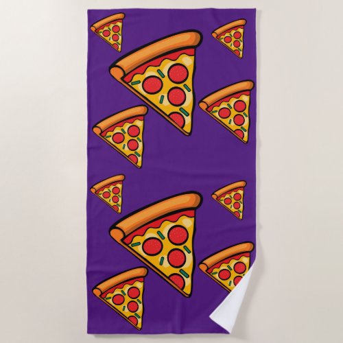 Pizza Friday Design _ Beach Towel