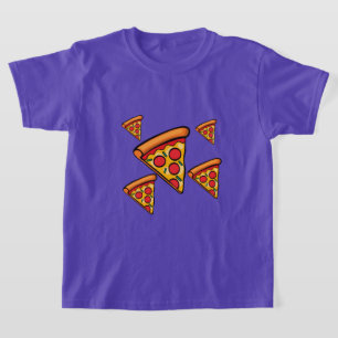 Pizza Friday Design - Kids' Basic T-Shirt