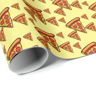 Pizza Friday Design - Matte Wrapping Paper