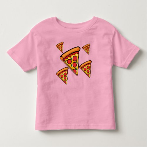 Pizza Friday Design _ Toddler Fine Jersey T_Shirt