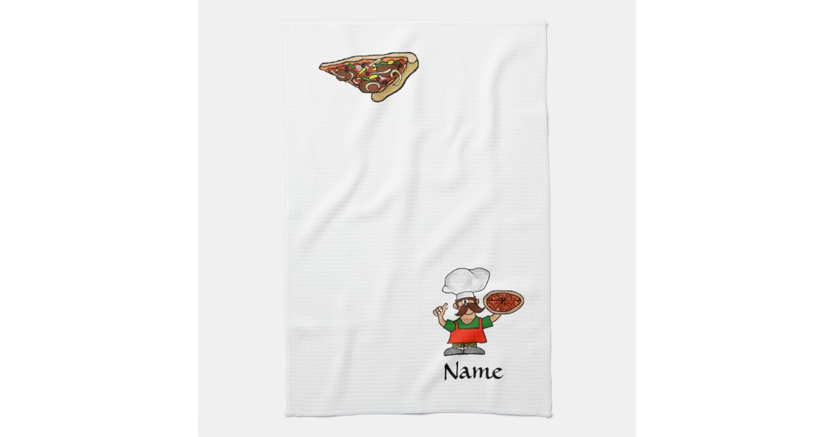 Pizza Fun Kitchen Towels to Customize! Zazzle