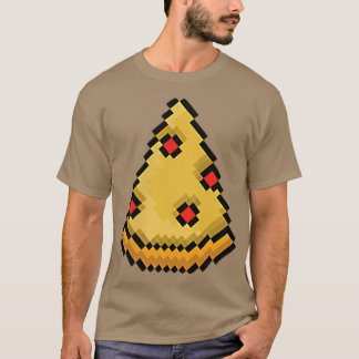 Pizza Funny Fast Food Piel Art Video Gamer Gaming  T-Shirt