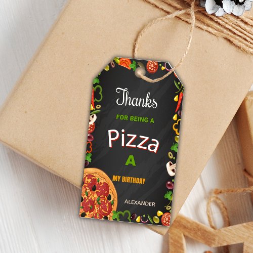 Pizza Gift Tags