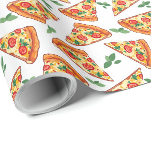 Pizza Gift Wrapping Paper
