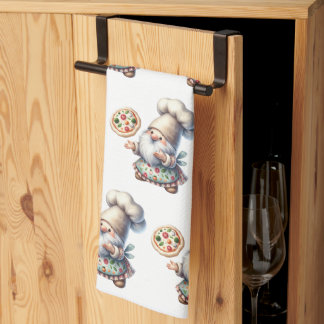Pizza Gnome Kitchen Towel