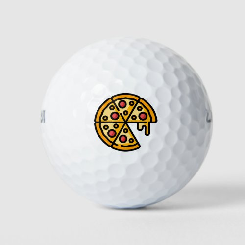 Pizza Golf Balls