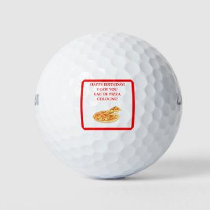 PIZZA GOLF BALLS