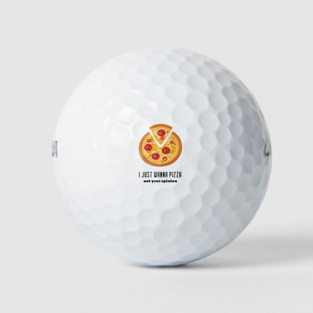 Pizza Golf Balls (Front)