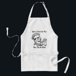 Pizza Guy Apron with Pizza Box Phrase<br><div class="desc">This is the classic "Pizza Guy" apron with the equally classic phrase printed on countless pizza boxes:  "You've Tried the Rest - Now Try the Best!"</div>