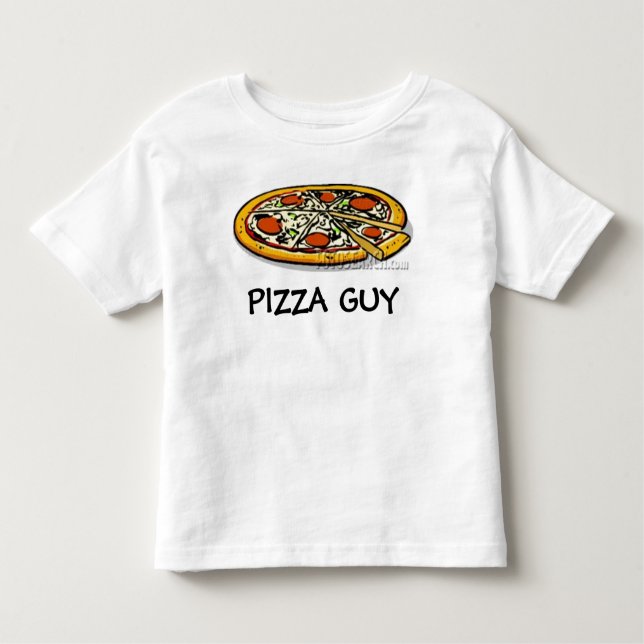 PIZZA GUY TODDLER T-SHIRT (Front)