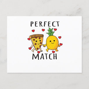 Pizza Hawaii Pineapple Pizza Food Postcard