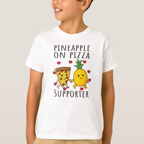 Pizza Hawaii Pineapple Pizza Food T_Shirt