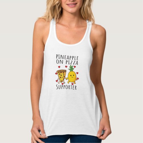 Pizza Hawaii Pineapple Pizza Food Tank Top