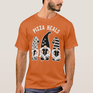Pizza Heals Anti-valentine's Day Gnomes 3266 T-Shirt
