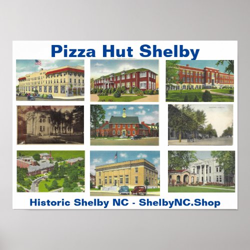 Pizza Hut Shelby Poster