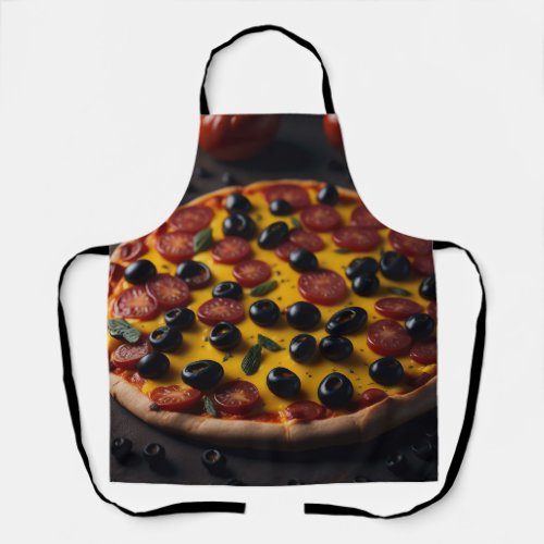 Pizza Image Apron 