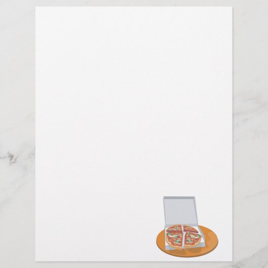 pizza in delivery box (Front)
