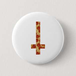 pizza inverted cross button