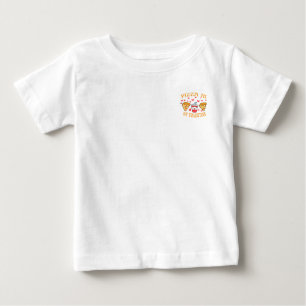 Pizza Is My Valentine Cute Valentines Day Baby T-Shirt