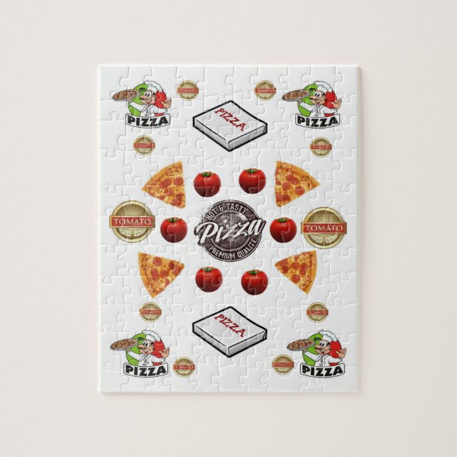 Pizza Jigsaw Puzzle (Vertical)