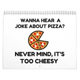 Pizza Joke Calendar