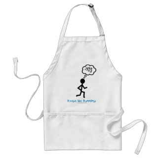 Pizza - Keeps Me Running Adult Apron