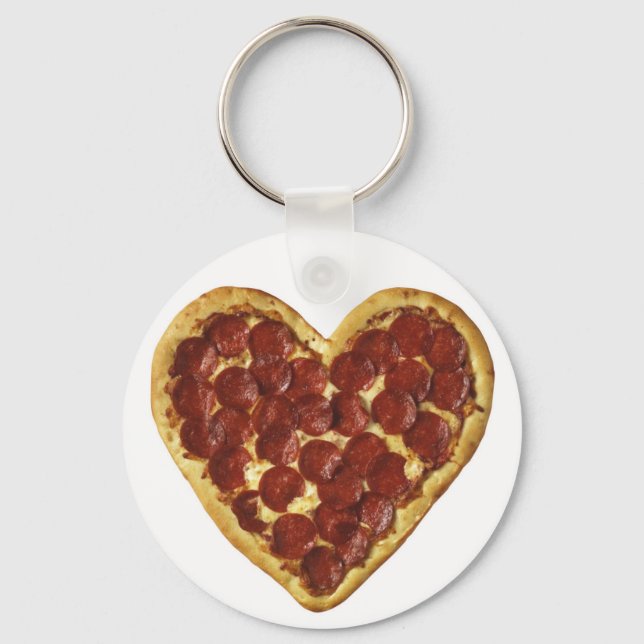 Pizza key chain (Front)