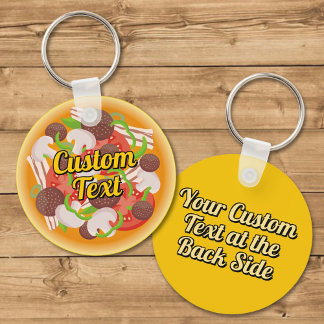 Pizza Keychain