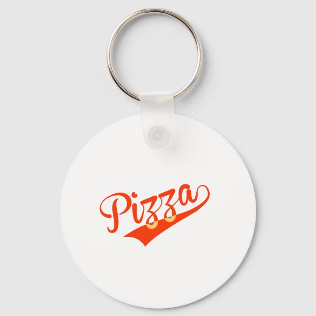 Pizza Keychain (Front)