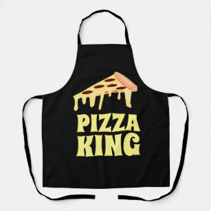 PIZZA KING DAD FUNNY APRON