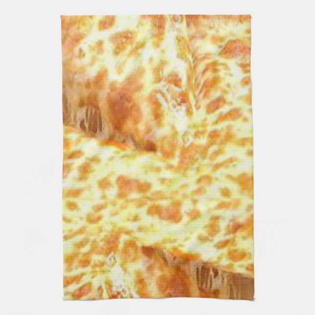 Pizza kitchen hand towel (Vertical)