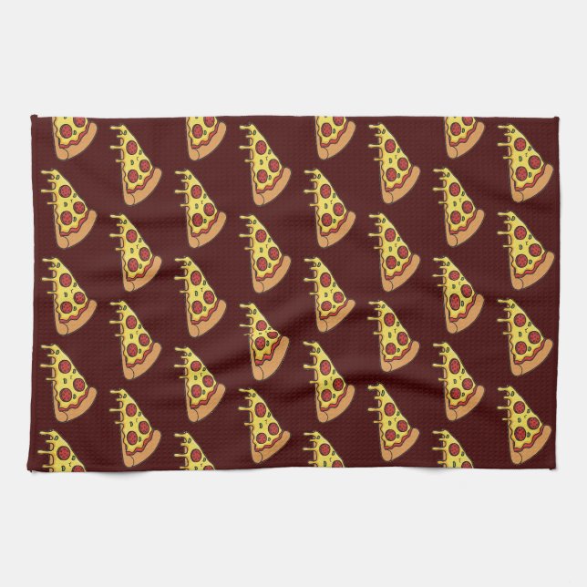 pizza kitchen towel (Horizontal)