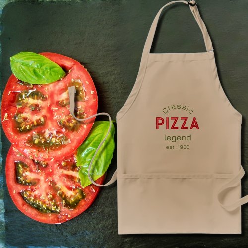 Pizza Legend   est Adult Apron