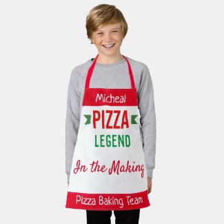 Pizza  legend- kids apron