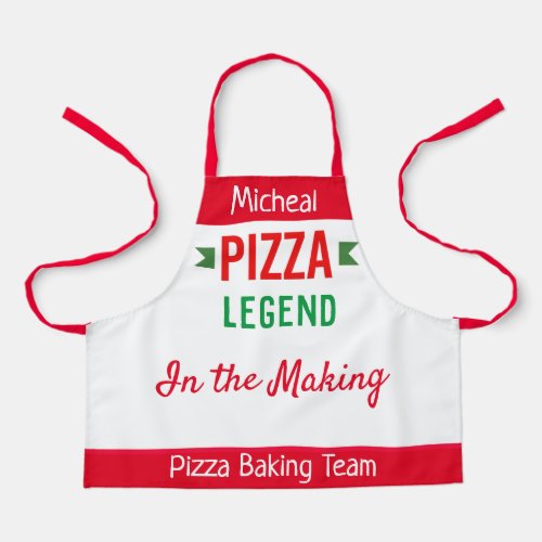 Pizza  legend_ kids apron