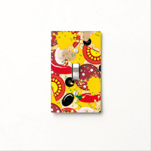 Pizza Light Switch Cover